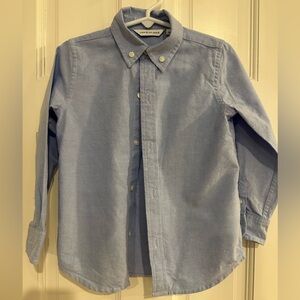 Janie and Jack Light Blue Casual Button-Down Shirt